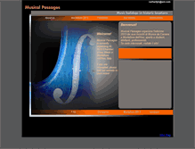 Tablet Screenshot of musicalpassages.org